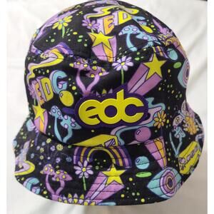 Insomniac EDC Electric Daisy Carnival Bucket Hat Unisex Size 7 1/4 M/L Festival